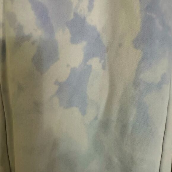 Le Lis blue and white tie dye soft sweatpants M - Picture 4 of 10